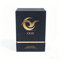 Boîte de papier d'emballage de cadeau de parfum de luxe Boîte à bijoux en carton de montre de luxe rigide impression en relief de logo personnalisé pour les cosmétiques à l'huile
