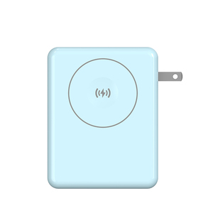 Batterie externe grande capacité à charge rapide avec prise secteur PD65W 10000mAh, chargement magnétique sans fil, technologie GaN, étanche - Product Image 5