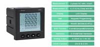 Compteur intelligent multifonction Acrel 96 Tailles avec entrée CT 5A pour armoire de distribution électrique, compatible Modbus-RTU RS485