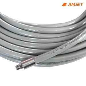 <span class=keywords><strong>Manguera</strong></span> de Fibra de Alta Resistencia AMJET de 1/4''-1/2'' y 5800 psi para Desatascar Drenajes, <span class=keywords><strong>Manguera</strong></span> de Fibra Elástica Duradera para Limpieza de Alcantarillado - Product Image 5