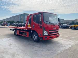 Camion <span class=keywords><strong>de</strong></span> dépannage à plateau plat JMC 4x2 5 tonnes, plateforme 5,4 m, un véhicule pour deux équipes, pour le sauvetage routier et le récupération <span class=keywords><strong>de</strong></span> voitures, directement <span class=keywords><strong>de</strong></span> l'usine - Product Image 3