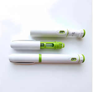 ปากกาแบบใช้แล้วทิ้งขนาด 0-10 มก. พร้อมตลับขนาด 3 มล. สีขาวและสีเขียว - Product Image 1
