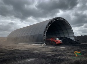 Bâtiment de 1000 m² en acier galvanisé, résistant au feu, avec <span class=keywords><strong>toiture</strong></span> en PVC ignifuge B1, pour entrepôt, abri en tissu ou garage de stockage. Prix de <span class=keywords><strong>devis</strong></span> CIF Mombasa. - Product Image 2