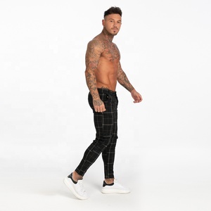 <span class=keywords><strong>Pantaloni</strong></span> a quadri Casual Dropship <span class=keywords><strong>pantaloni</strong></span> <span class=keywords><strong>Chino</strong></span> <span class=keywords><strong>Skinny</strong></span> <span class=keywords><strong>pantaloni</strong></span> alti elasticizzati comodi <span class=keywords><strong>pantaloni</strong></span> neri aderenti alla caviglia - Product Image 6