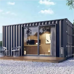 Maison conteneur modulaire détachable à 2 étages, porte coulissante, couleur personnalisée, design moderne, 2-3 chambres, <span class=keywords><strong>longueur</strong></span> 20-40 pieds, luxe - Product Image 2