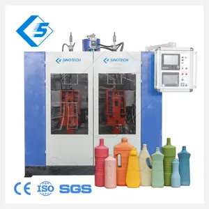 Máquina de Moldeo por Soplado Estable y Eficiente, Desbarbado Automático de 2L para Botella de Aceite, Botella de Leche para Lavandería