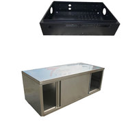 Usinage CNC en acier inoxydable personnalisé & boîtier de précision d'électroérosion à fil/châssis d'amplificateur/boîtier électrique