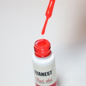 FZANEST อุปกรณ์เล็บแช่ปิด LED/UV เจลซับสีดําและสีขาว 12 สีเล็บ liner ภาพวาดสําหรับเล็บพร้อมโลโก้ OEM/ODM - Product Image 6