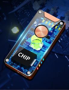 Vente en gros Briquet électronique Affichage de puissance d'<span class=keywords><strong>allumage</strong></span> à l'épreuve du vent Briquet électrique à double arc - Product Image 5