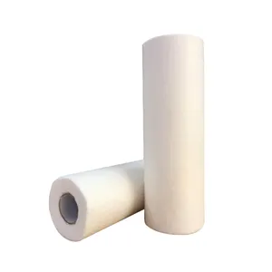 Super hygroscopic polyester viscose needled non-woven felt to clean wet rag rolls