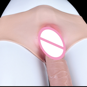 FAAK Silicone Pussy pantaloni Cosplay pantaloni vaginali per gli uomini coppia giochi di sesso erotico Dildo con figa - Product Image 4