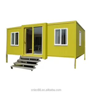 Florida 3 Bedroom 40ft Luxury Stackable Prefab Container Homes For Sale