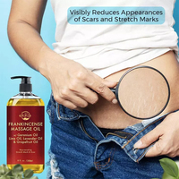 Huile de massage corporelle anti-cellulite relaxante à la lavande 100% naturelle biologique en gros sous marque privée