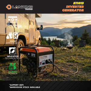 Generador Inverter Portátil de Gasolina de 5kW, 4 Tiempos, Refrigerado por Aire, 239cc, Tanque de 8L, Arranque por Retroceso, para Camping, RV y Obras de Construcción, 511013 - Product Image 3