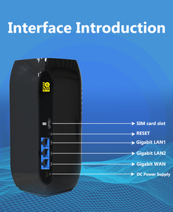 Yüksek hızlı 3600Mbps Wifi 6 <span class=keywords><strong>Modem</strong></span> ax <span class=keywords><strong>Modem</strong></span> 1 Wan 2 Lan 5G LTE yönlendirici - Product Image 4