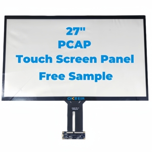 OKE 27นิ้ว HMI โซลูชั่นสูง eeti ilitek USB จอแอลซีดีรองรับใบหน้า recogniti แผงหน้าจอสัมผัสหลายแบบ - Product Image 2