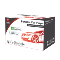 Vente en gros d'autoradio portable MP5 7 pouces sans fil Apple CarPlay Android Auto Écran tactile Transmetteur FM Lien miroir