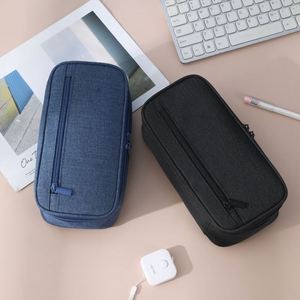 2026 Hot Selling Large Capacity <b>School</b> Students Pencil case Custom Different Colors and logo Cute and Fashion Pencil case - Product Image 4