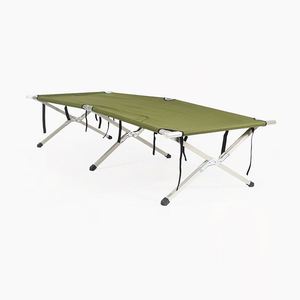 เตียงพับได้แบบพกพาพร้อมโครงเหล็ก เตียงนอนกลางแจ้งทันสมัย - Product Image 4