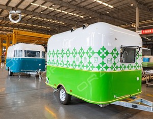 ORANGE RV Green Commercial Remorque alimentaire mobile pour pizzas, poulet frit, burgers, camion de restauration, véhicule commercial pour la vente de nourriture en déplacement - Product Image 3