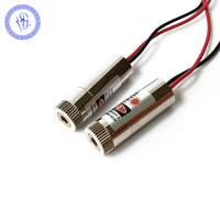 Module Laser à ligne rouge réglable, 3V - 5V 650 nm 100 mw