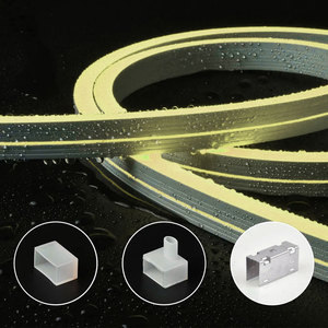 <span class=keywords><strong>Tube</strong></span> néon LED en silicone 10*18mm à émission latérale IP67 24V <span class=keywords><strong>15W</strong></span>/M 120 LED/m SMD2835 découpable pour éclairage de chambre - Product Image 5