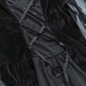 <span class=keywords><strong>Disfraz</strong></span> de Cosplay de <span class=keywords><strong>Esqueleto</strong></span> de la Muerte y Vampiresa para Halloween al por Mayor para Mujeres, Niñas y Niños - Vestidos Personalizables - Product Image 3