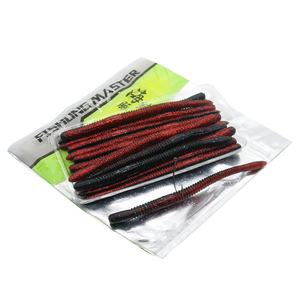 Appât souple pour la pêche à la ligne, type ver <span class=keywords><strong>de</strong></span> <span class=keywords><strong>terre</strong></span> Black Pit, pour technique Drop Shot Senko, sans plomb, avec insert <span class=keywords><strong>de</strong></span> plomb coulant, pour la pêche <span class=keywords><strong>au</strong></span> bar, <span class=keywords><strong>au</strong></span> saumon et <span class=keywords><strong>au</strong></span> poisson-chat - Product Image 1