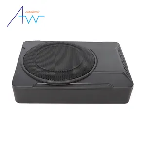 Pabrik Grosir Speaker Mobil Amplifier Subwoofer Otomatis AKTIF Underseat Inci Mini Di Dalam Mobil dengan Kotak