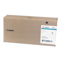 Cartucho Original PFI-3870 Completo para Plotters PRO526/546/566 GP/526S/546S/566S, Impresión Digital, MBK/BK/Amarillo/Rojo