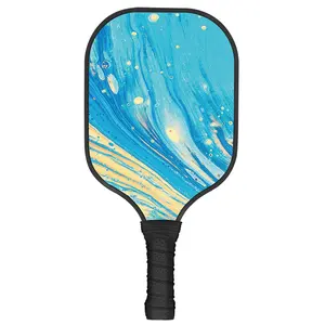 HeiBo Offre Spéciale haut niveau professionnel 10 mm 13mm fibre de carbone/fibre de verre nouvelle tendance pickelball pickleball raquette