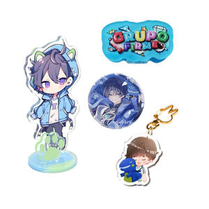 Boce personnalisé transparent anime personnage image acrylique anime stand d'exposition acrylique combinaison créative cadeaux - Product Image 1