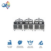 Flight case pour production vidéo mobile, road case pour station de travail mobile de diffusion