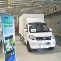 N50 Ev Micro Cargo Van Direction à droite Fret électrique Surface Réfrigérateur Voiture New Energy Vehicle