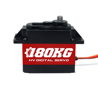 Servomoteur sans balais HV large plage 12-24V CYS-BLS1800 180kg.cm à engrenages métalliques, robuste, pour bras robotique et accessoires de camion RC