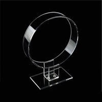 Présentoir acrylique fait sur commande de bandeau de ventes directes d'usine, support de bandeau de Lucite, support de support de bandeau