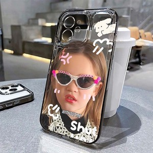 Ottenere ragazza arrabbiata cucciolo di stampa antiurto spazio TPU custodia del telefono cellulare per Iphone 8 X Xr Xs 11 12 13 14 15 16 17 Pro Max - Product Image 1