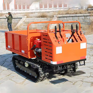 Usine Mini 500kgs Track Dumper Remorque Brouette Agriculture Dumper - Product Image 3