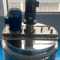 Agitateur en acier inoxydable de haute qualité réservoir de mélange équipement de moteur automatique revêtement de prix compétitif pour les produits chimiques