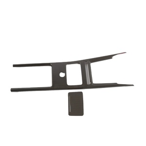 WZXD 2025 Garnitures intérieures en carbone pour console, couvercles de rangement et ensembles de garnitures de commutateurs de lève-vitres pour HAN L - Product Image 1