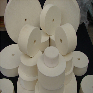 Chất lượng cao Len cảm thấy Đĩa đánh bóng cao cấp Miếng đánh bóng len đánh bóng bánh xe mài mòn đĩa Flap - Product Image 5