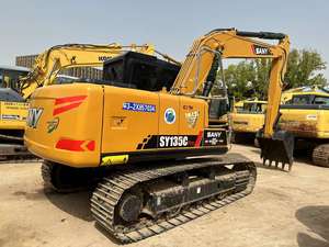 Excavadora SANY SY135C de Segunda Mano de Alta Calidad, 14 Toneladas, Cucharón de 0.6m, Excavadora de Orugas, Bomba, Maquinaria en Venta a Bajo Precio - Product Image 5