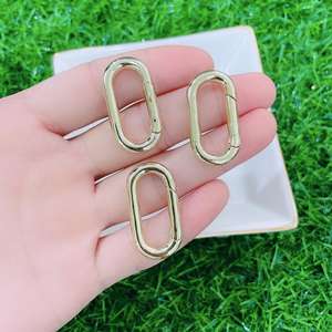 18K 골드 도금 나사 걸쇠 구슬 긴 목걸이 Cz 마이크로 포장 보석 결과 - Product Image 5