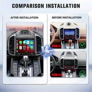 หน้าจอสัมผัสวิทยุติดรถยนต์ขนาด 8.8 นิ้ว แบบ OEM สำหรับ Porsche Cayenne ปี 2010-2017 ระบบ Android เครื่องเสียงติดรถยนต์ GPS ไร้สาย รองรับ Carplay - Product Image 6