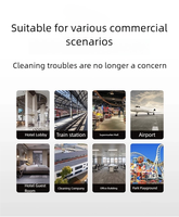 Chariot de nettoyage multifonctionnel en plastique, sac étanche, chariot de service commercial pour hôtel, chariot de ménage à 3 étagères et 4 roues