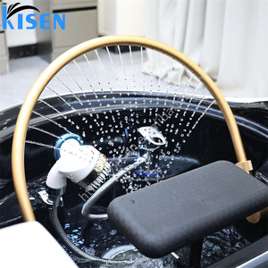 KISEN Sillón Eléctrico de Masaje para Salón, Lavacabezas de Plástico, Silla de Spa Capilar, Diseño Contemporáneo para Barbería y Spa Capilar - Product Image 4
