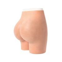 Culotte Gainante Rembourrée Fessier et Hanches en Silicone pour Femmes, Rehausseur de Fesses, Short Gainant