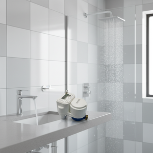 超音波水道メーター NB-IoT/LoRa/LoRaWAN スマート水流量センサー 15mm ラインメーター デジタルリーダー リモート水道メーター 真鍮 OEM - Product Image 1