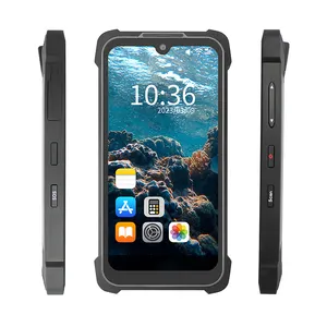 Ao ar livre portátil robusto telefone inteligente NFC leitor industrial robusto terminal IP65 waterpoof áspero touch screen telefone inteligente