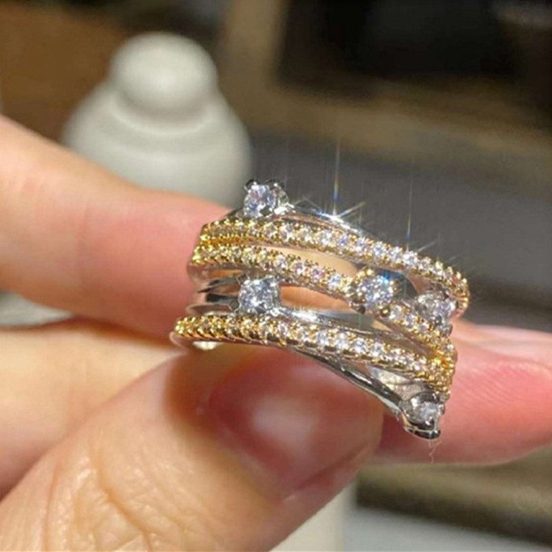 Q991 white gold two-color